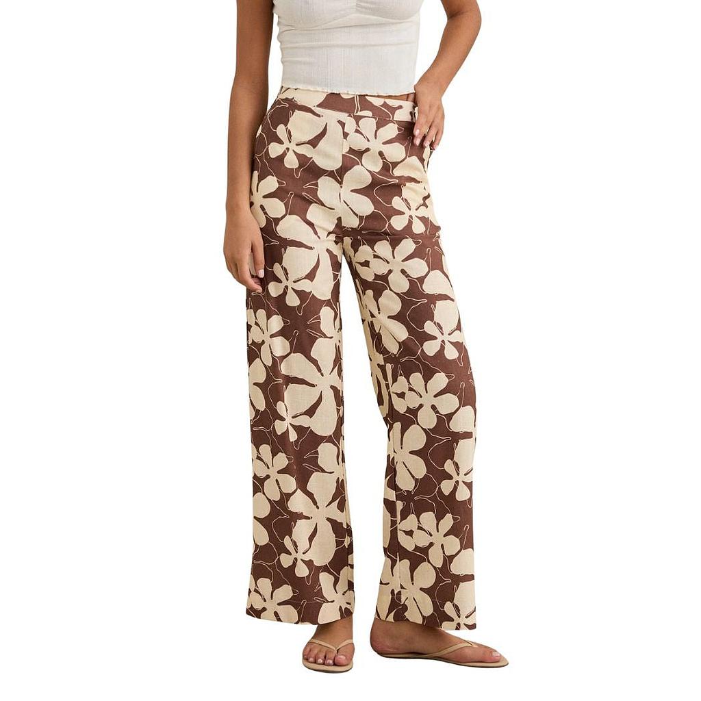 Pantalón Melia Floral Wide