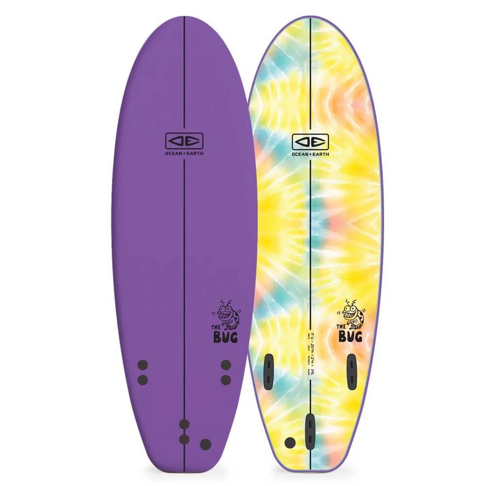 Tabla de surf Ocean & Earth The Bug 5.6 Purple Soft