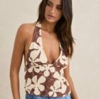 Top Rhythm Melia Floral Halter - Gondwana Surf Shop