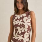Vestido Rhythm melia Floral Mini - Gondwana Surf Shop